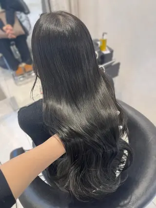 ロング カラー 韓国レイヤー×モテ髪 /MITSUKI🤍のヘアスタイル