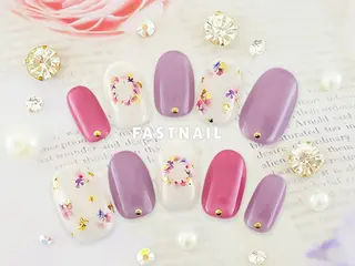 ネイル FASTNAIL新宿 ／パラジェル取扱店舗のネイルデザイン