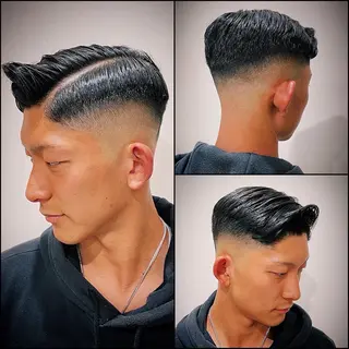 ショート メンズ 六本木ビジネスヘア HIROGINZAのヘアスタイル