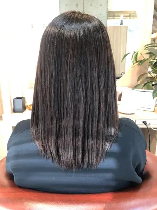 セミロング 美髪✨髪質改善特化 🦩対馬🦩のヘアスタイル