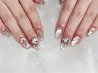 ミディアム Quick Sukarupu 高田馬場店所属・Quick Sukarupuのネイルデザイン