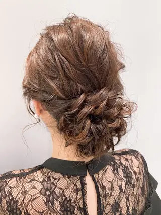 ロング ヘアアレンジ 🦖鶴岡香純🦖 育休中のヘアスタイル