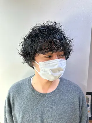 パーマ メンズ 🎨デザイン🥇 美髪・艶髪　日暮千敬のヘアスタイル