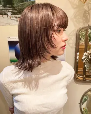 カラー 木村 百花のヘアスタイル
