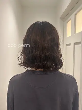 ミディアム パーマ miyou /FILMS🐕🐾のヘアスタイル