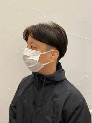 ショート パーマ メンズ Ash中目黒店 榊間茜のヘアスタイル