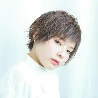 ショート カラー ショートヘア💫 ハイトーン西田拓馬のヘアスタイル