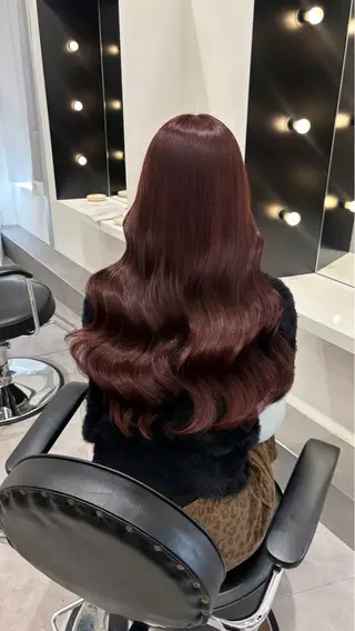 カラー 梅田/透明感艶カラー /くびれボブ/はるきのヘアスタイル