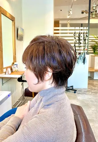 ショート [店長]加地 峻のヘアスタイル