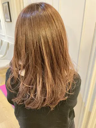 セミロング ✨シルクストレート✨ 美髪髪質改善Yukiのヘアスタイル