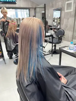 ロング カラー ミルクティー/ピンク カラー/ みう🎀のヘアスタイル