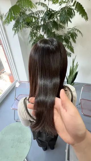 ロング 【柏】ハイトーン× 美髪矯正💫だいちのヘアスタイル