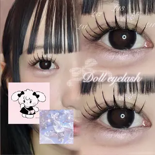 マツエク・マツパ kotoha🎀マツ エク指名No.1🤍のマツエク・マツパデザイン