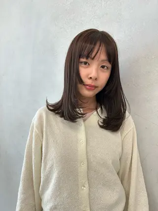 ミディアム カラー キッズ オトナヘア🌸 harukaのヘアスタイル