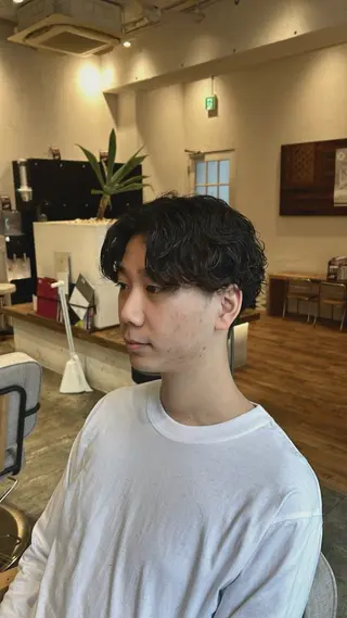 メンズ 三浦 翔太のヘアスタイル