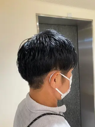 ショート カラー メンズ ボブ /ニュアンス/ satomi🧸💖のヘアスタイル