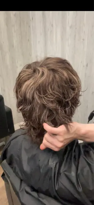 カラー パーマ メンズ 💫siesta ・スズノ🐈💫のヘアスタイル