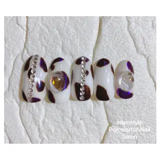 ミディアム ネイル 👑enen style👑のネイルデザイン