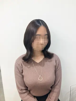 ミディアム カラー CODE.LINE戸田公園所属・🕊宮岡シノ/ 戸田公園のヘアスタイル