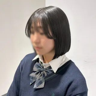 ショート カラー 表参道♡暗髪^ྀི 艶カラー♡アユミのヘアスタイル