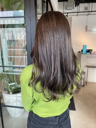 ロング シャドウパーマ/ツイ スト/近藤百華🎀のヘアスタイル