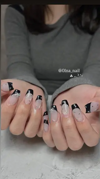 ネイル nanami ☘︎ ݁˖.ᐣ ˚⋆のネイルデザイン