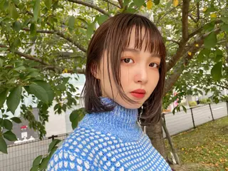 ミディアム Trip 大名🌟 ブリーチなしカラーのヘアスタイル