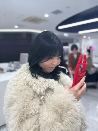 カラー 🎀ツヤ髪✖︎ 暖色🎀RYUKAのヘアスタイル