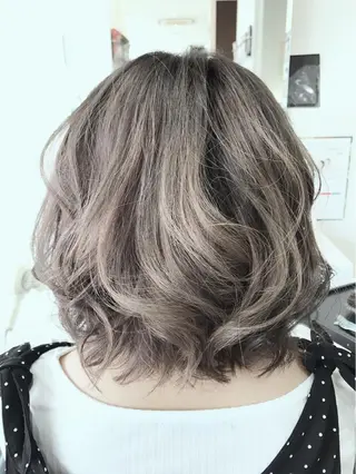 ミディアム カラー 関口 友行のヘアスタイル
