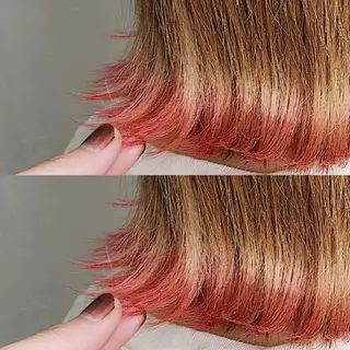 ショート カラー ヘアアレンジ メンズ キッズ 💟Chloe原宿店 🩶ハイトーンのヘアスタイル