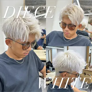 セミロング カラー メンズ DIECE所属・メンズ特化 ⚡️ナツキ⚡️のヘアスタイル