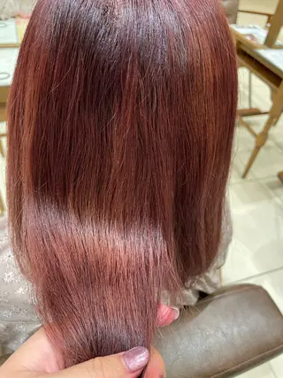 ミディアム カラー ハイトーン/寒色系 カラー/Risa🌿のヘアスタイル