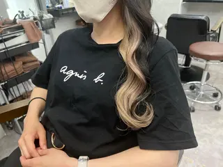 ロング カラー ヘアアレンジ ar+ ❤︎ maiのヘアスタイル