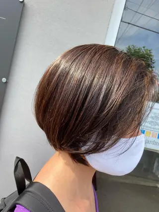 ショート カラー 【ショートボブ🤎】 YU-KAのヘアスタイル