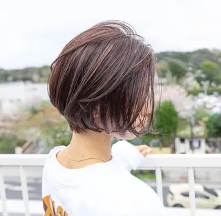 ショート 似合わせカット🫧 /パーマRINAのヘアスタイル