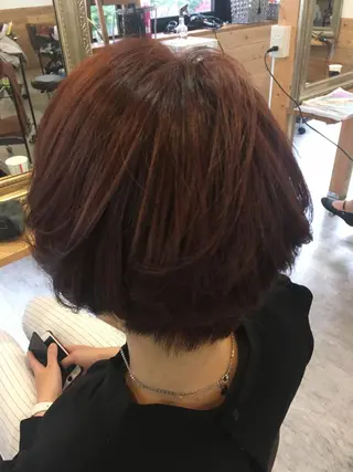 ショート ヘアーメイクlucia所属・KEN ZOのヘアスタイル