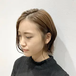 ショート カラー 海外レイヤー 🇺🇸/ヒナコのヘアスタイル