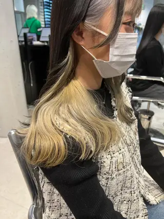 ロング カラー レイヤー/透明感 カラー🌿KANTAのヘアスタイル