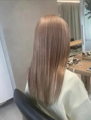 ロング カラー lulu.表参道所属・似合わせレイヤー✨️ RIEのヘアスタイル