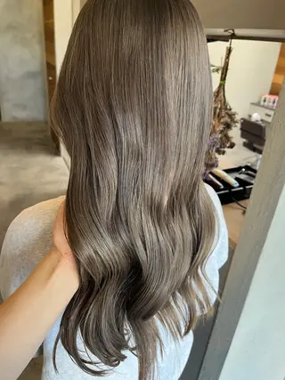ロング カラー Salon de  COCO所属・Yuka /ツヤカラー✨のヘアスタイル