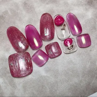 ネイル Nail salon Purem🐾所属・Nail salon Purem🐾のネイルデザイン