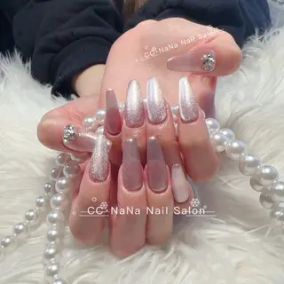 ネイル 桃井　香り パラジェル取扱店🦋のネイルデザイン