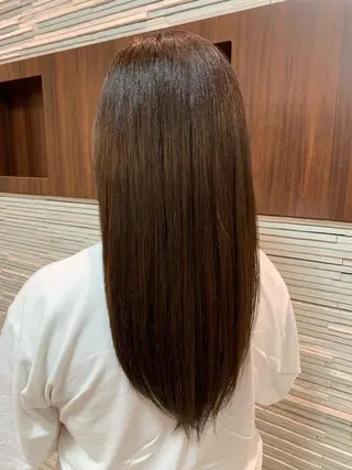 ロング 譜久島 かりんのヘアスタイル