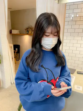 ロング COMILE 🌼 SUZUKAのヘアスタイル