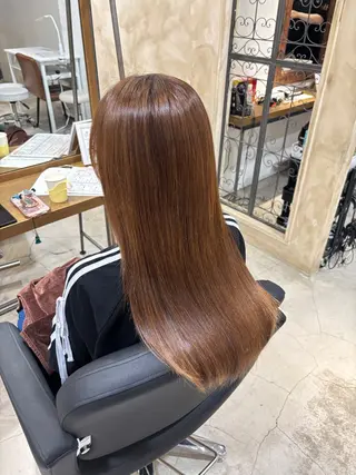 ロング ツヤカラー🫧 Saeのヘアスタイル