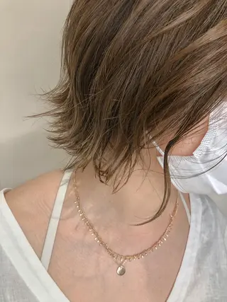 ショート レイヤー/韓国ヘア 縮毛矯正🫧鈴木颯のヘアスタイル