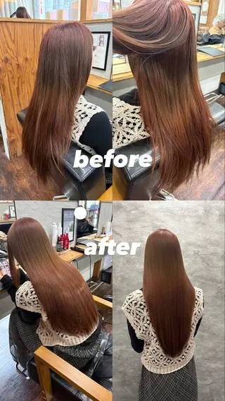 ロング 豊川/透明感カラー 🫧篠島みなみ🫧のヘアスタイル