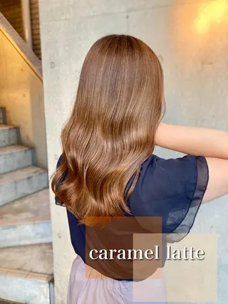 セミロング カラー ボブ& 髪質改善FUMIYAのヘアスタイル