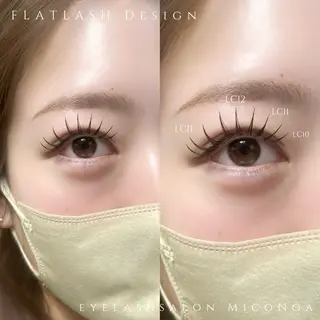 マツエク・マツパ MicoNoa所属・MicoNoa Asamiのマツエク・マツパデザイン