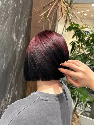 ショート カラー salowin原宿iori所属・💋ハイトーンデザイ ンヘア💋A'nyuのヘアスタイル